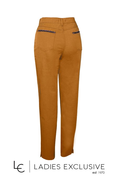 FIORENTINA JEANS Παντελόνι από οικολογική καμπαρντίνα